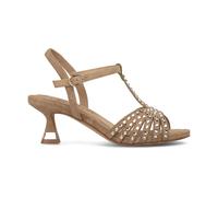 Alma EN Pena - Sandale à Brides et Strass - Femme - Chaussures - Beige - Taille: 37 EU