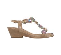 Alma EN Pena - Sandale à strass - Femme - Chaussures - Beige - Taille: 42 EU