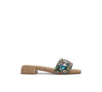 Alma EN Pena - Sandale à talon bas avec détail de large bride - Femme - Chaussures - Multicolore - Taille: 36 EU