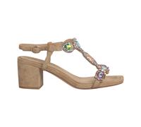 Alma EN Pena - Sandale Avec Détails En Strass - Femme - Chaussures - Beige - Taille: 40 EU