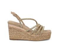Alma EN Pena - Sandale compensée tubulaire - Femme - Chaussures - Beige - Taille: 40 EU