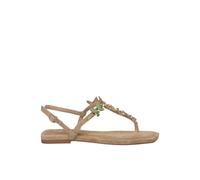 Alma EN Pena - Sandale Plate Avec Strass - Femme - Chaussures - Beige - Taille: 39 EU