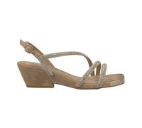Alma EN Pena - Sandale Tubulaire à Trois Brides - Femme - Chaussures - Beige - Taille: 42 EU