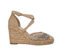 Alma EN Pena - Sandale Valencienne avec Maille Métallique - Femme - Chaussures - Beige - Taille: 38 EU