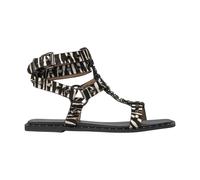 Alma EN Pena - Sandales Style Grec Studs - Femme - Chaussures - Noir - Taille: 40 EU