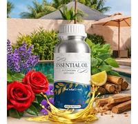 ALMA® Essential Oil Hilton White Tea - Elegant Lavender & Musk with Rose & Sandalwood Notes - Aromatherapy Refill 500 mL