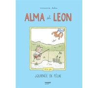Alma et Léon - Journée de pêche - Marianne Dubuc - Mango - cartonné - Livre-jeu