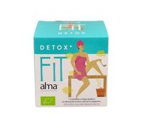 ALMA FIT Infusion Detox Bio Vegan - 12 Sachets, Drainant et Détoxifiant