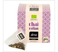 ALMA HOME Te Ceilan Chai Infusion 15 Piramides - Eco Vegan