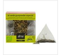 ALMA HOME Thé Vert Gunpowder Infusion 15 Pyramides Bio Vegan