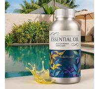 ALMA® Huile Essentielle Hilton White Tea - Élégance Lavande et Musc avec Notes de Rose et Bois de Santal - Recharge d'Aromathérapie 500 mL