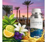 Alma Huile Essentielle Kempinski N°2 - Recharge pour diffuseur - thé vert & agrumes · 500 ml - Ambiance aromatique parfumée - thé vert, lys, bouquet floral subtil et ambre - Recharge liquide 500 ml