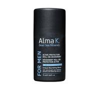 Alma K Active Protection Roll On - Men's Deodorant - Aluminum Free for Men - Alcohol-Free for Sensitive Skin - 2.6 oz
