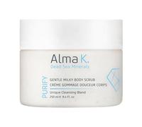 Alma K Gentle Milky Body Scrub - Shower Scrub with Shea Butter - Exfoliating for Women - 8.4 oz