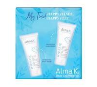 Alma K Happy Hands Happy Feet Set - Protective Hand Cream -Lotion for Women - Foot Cream for Women - 2 Pc