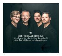 Alma Quartet Severin Von Eckardstein String Quartet N°1,Op.16 Piano Quintet Op.15