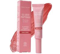 Alma Secret | Glazed Peptides Baume à lèvres avec couleur et saveur Guava Sorbet | Baume à lèvres rose naturel avec peptides, céramides et acide hyaluronique | Volume, brillance et hydratation non