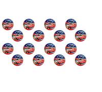 ALMACENESADAN, 0446 Lot de 12 assiettes jetables pour fêtes et anniversaires Disney Cars