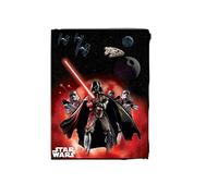 ALMACENESADAN 2281; Nappe Fête ou Anniversaire Disney Star Wars, Dark Vador ; Dimensions 120 x 180 cm ; Produit en Plastique.