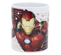 ALMACENESADAN 2577 ; Tasse en céramique Ironman ; tête Iron Man ; capacité 325 ml