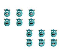 ALMACENESADAN, 4889, pack fête monstres SA composé de 12 masques en carton pour enfants, idéal pour les fêtes et les anniversaires.