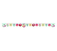 ALMACENESADAN, 5187 - Pack fête d'anniversaire - Guirlande Happy Birthday - Licence (princesses)
