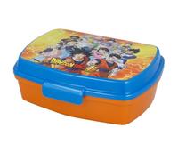 ALMACENESADAN; 5463 - Pack rentrée scolaire et cadeau ; composé d'une boîte à sandwich rectangulaire multicolore, produit réutilisable, sans BPA (dragon ball)