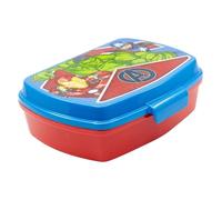 ALMACENESADAN; 5463 - Pack rentrée scolaire et cadeau ; composé d'une boîte à sandwich rectangulaire multicolore, produit réutilisable, sans BPA (Avengers)