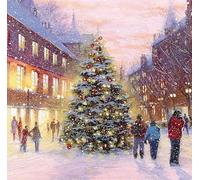 Almanac Pack of 8 Charity Christmas Cards (ALM-ALCX9963) - The Eve of Christmas - 8 Cards of 1 Design From the Gallery