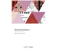 Almanach Des Spectacles