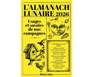 Almanach lunaire des usages et savoirs de nos campagnes 2026 - Michel Viard - Rustica - broché - Almanach