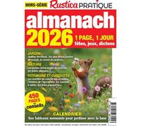 Almanach rustica 2026 - Alain Delavie - Rustica - broché - Almanach