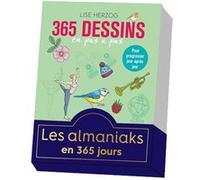 Almaniak 365 dessins en pas à pas Lise Herzog (Illustration)