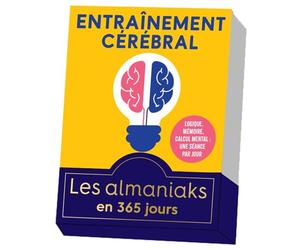 Almaniak Entraînement cérébral, un jeu par jour - Marc Esquerré - Editions 365 - Ephéméride