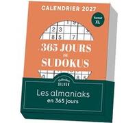 Almaniak Silver 365 jours de sudokus 2027 - Collectif - Editions 365 - Coffret - Ephéméride