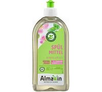 AlmaWin Produit liquide vaisselle Rose sauvage & mélisse 500 ml
