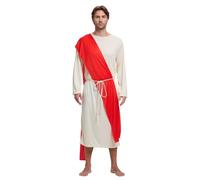 ALMDA Halloween Costume de Jésus pour Adultes: Tenue Biblique Authentique pour Carnaval, Théâtre & Fêtes Thématiques (L)