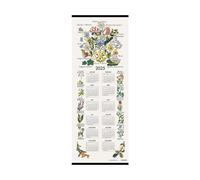 Almedahls Calendrier Fleurs du paysage 2025 35x90 cm