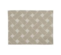 Almedahls Lot de 2 sets de table Korg XL 34x45 cm Nature taupe