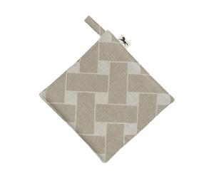 Almedahls Manique Korg XL 23x23 cm Nature taupe