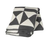 Almedahls Plaid en laine Bows 130x170 cm Gris