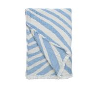 Almedahls Plaid Havet 120x170 cm Bleu-blanc cassé