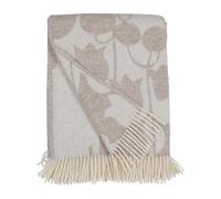 Almedahls Plaid Skogen 130x170 cm Beige-blanc cassé
