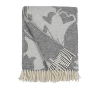 Almedahls Plaid Skogen 130x170 cm Gris-blanc cassé