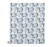 Almedahls Tissu Picknick Bleu-beige