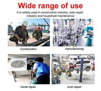 Almeigrity 11 PCS Douille Hexagonale Type Court Impact Rouillé Écrou Endommagé Extracteur De Boulon Ensemble D'outils Familial Quotidien Industrie Automobile Ensemble