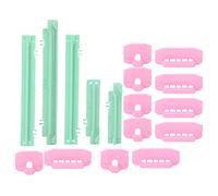 Almeigrity 17 pcs Motif Cam L-point Cams Lace Transport Pièces de Rechange pour Machine à Tricoter Accessoires KH860 KH871 KH891 KH894