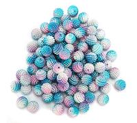 Almeigrity 200 pièces perles de perles de couleur dégradé nacré en forme de baie avec trou pour la fabrication de bijoux à bricoler soi-même, décoration (#2)