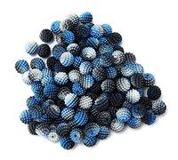 Almeigrity 200 pièces perles de perles de couleur dégradé nacré en forme de baie avec trou pour la fabrication de bijoux à bricoler soi-même, décoration (#11)