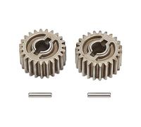 Almeigrity 2Pcs Engrenage de Sortie d'Entraînement de Portail en Métal en Acier pour Accessoires de Pièces de Mise à Niveau de Voiture RC